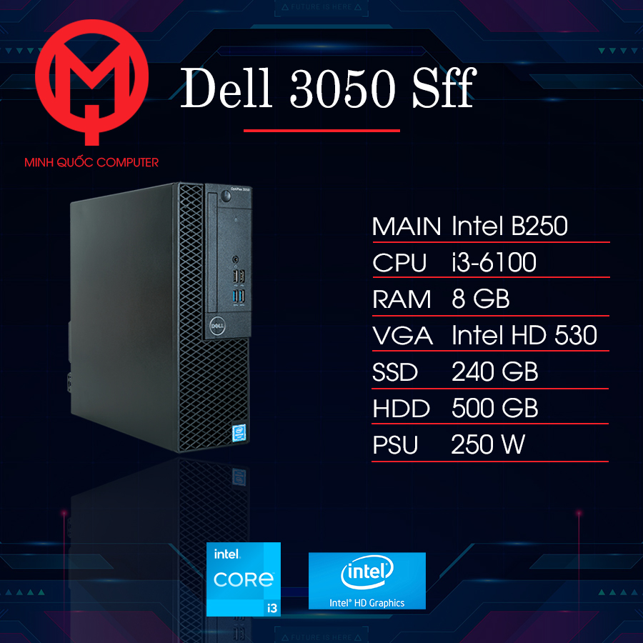 Dell Optiplex 3050 Sff (Core i3-6100)